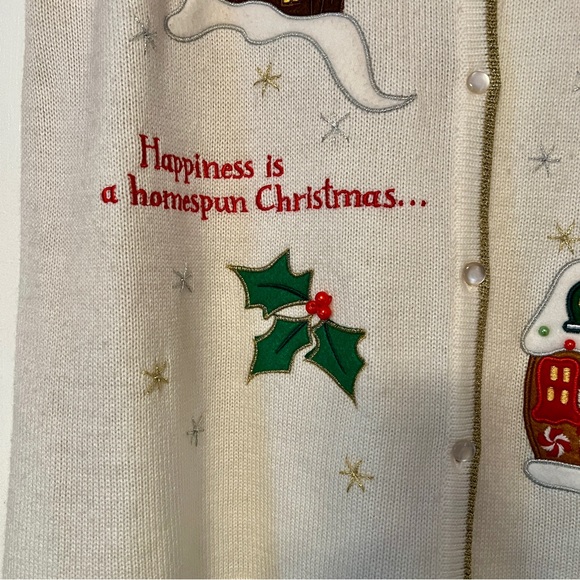 Vintage Christmas Vest - Picture 4 of 8